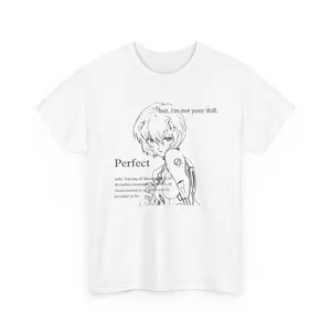 Vintage Anime Evangelion Unisex Tee, Grunge Aesthetic Graphic T-Shirt, Cool Character Design, Retro Manga Shirt, Anime Clothing