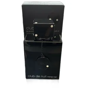 Armaf Club De Nuit Intense for Men EDT - 105mL 3.6 oz Aromatic Cologne with Pineapple & Black Currant Top Notes