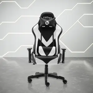 【GOOGREAT】Techni Sport TS-92 Office-PC Gaming Chai, White