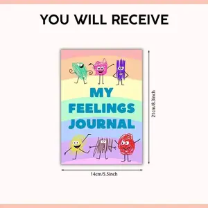 My Feeling Journal My Emotion Diary Handbook, Fun Note-Taking Notebook, Personal Reflection Book, Creative Writing Companion