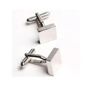 Silver Square Cufflinks