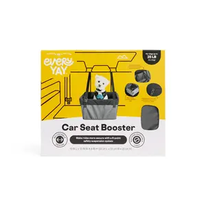 EveryYay Road Trippin' Grey Car Booster Seat