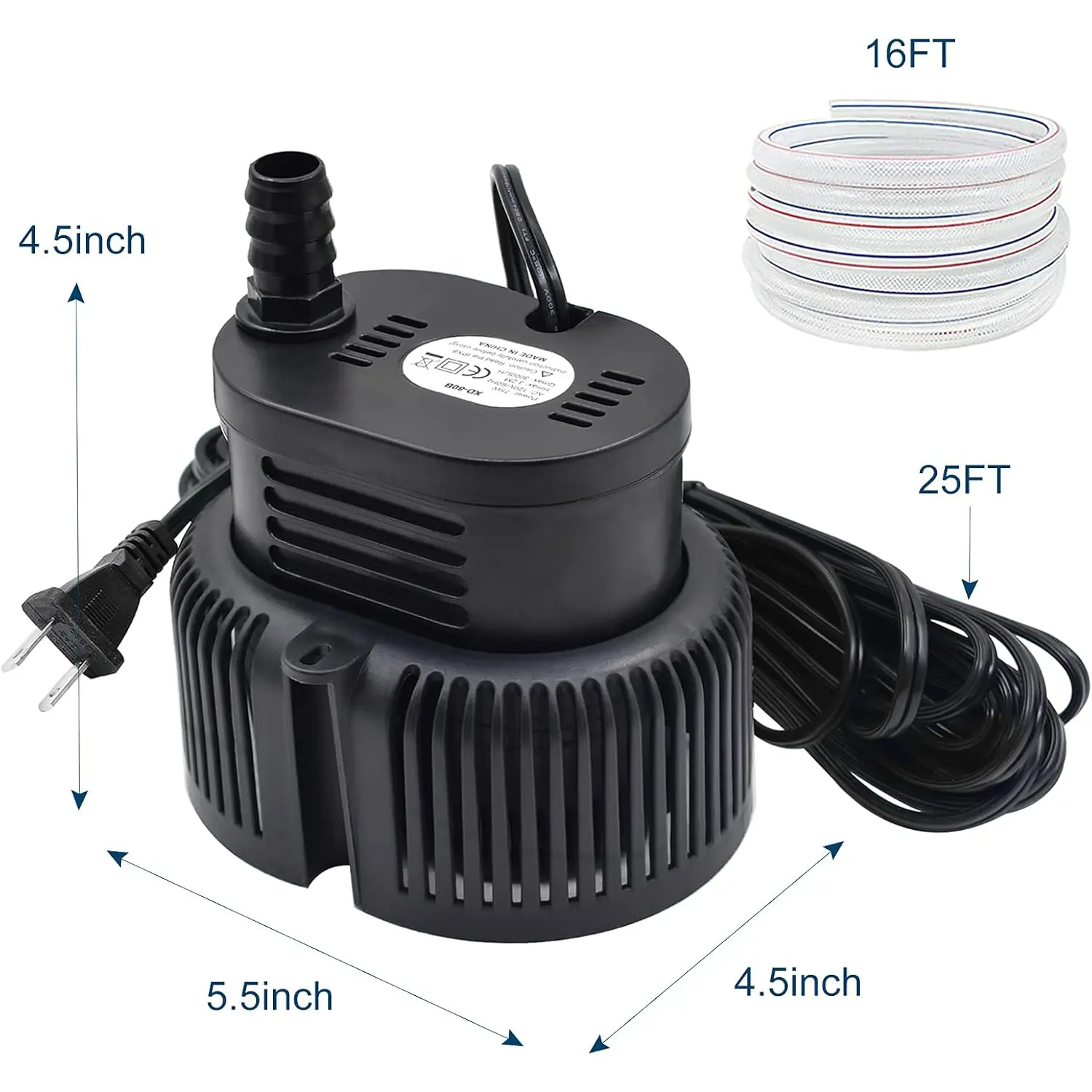 PumpSpy Dual Pump Install Kit – Double Sump Pump Y-Connector For Backup Connection – Submersible To Single 1-1/2" Discharge Line – Easy No-Cut Setup
