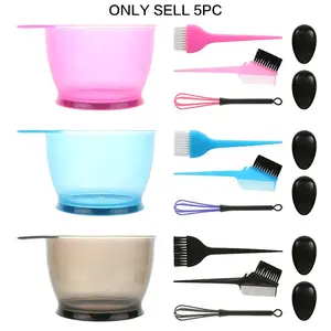 5-Piece Professional Hair Dye Kit, Salon Hair Coloring & Treatment Tool Set for Dyeing, Mixing, Application & Oil Treatment, Complete Hair Care Kit for Home & Salon Use, Haircare
