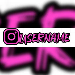 Customize Your Instagram Name with Vinyl Stickers - Personalize Your Social Media Presence