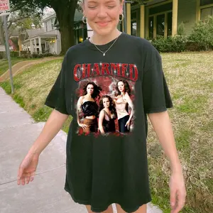 Vintage Limited Charmed TV Show Vintage T-shirt, Gift For Woman and Man Unisex Sweatshirt, Retro Timnas Hoodie, Retro 90s Unisex Tees