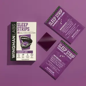 Wingman Sleep | Ultra-Fast-Acting Melatonin + Natural Clinically-Researched Sleep Complex | Third-Party Tested | Cranberry-Mint Flavor