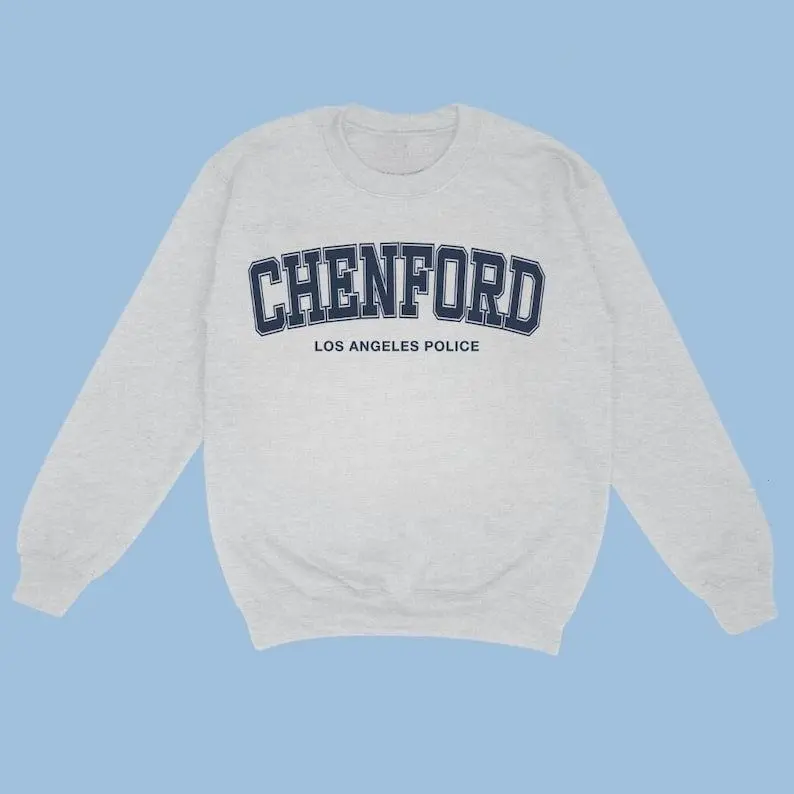 [Sale off up to 50%] Chenford Sweatshirt The Rookie - LA Police Oversized Sweatshirt Vintage