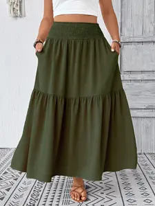 Versatile Bohemian Statement Skirt for Multiple Occasions, Perfect for Breakfast Lunch Dinner and Dates, Stylish Dress That Holds Up Anywhere