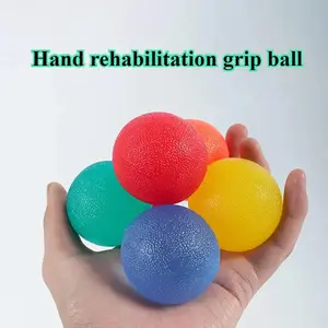 1pc Circular grip ball for pressure relief and release office fitness equipment finger rehabilitation strength training ball