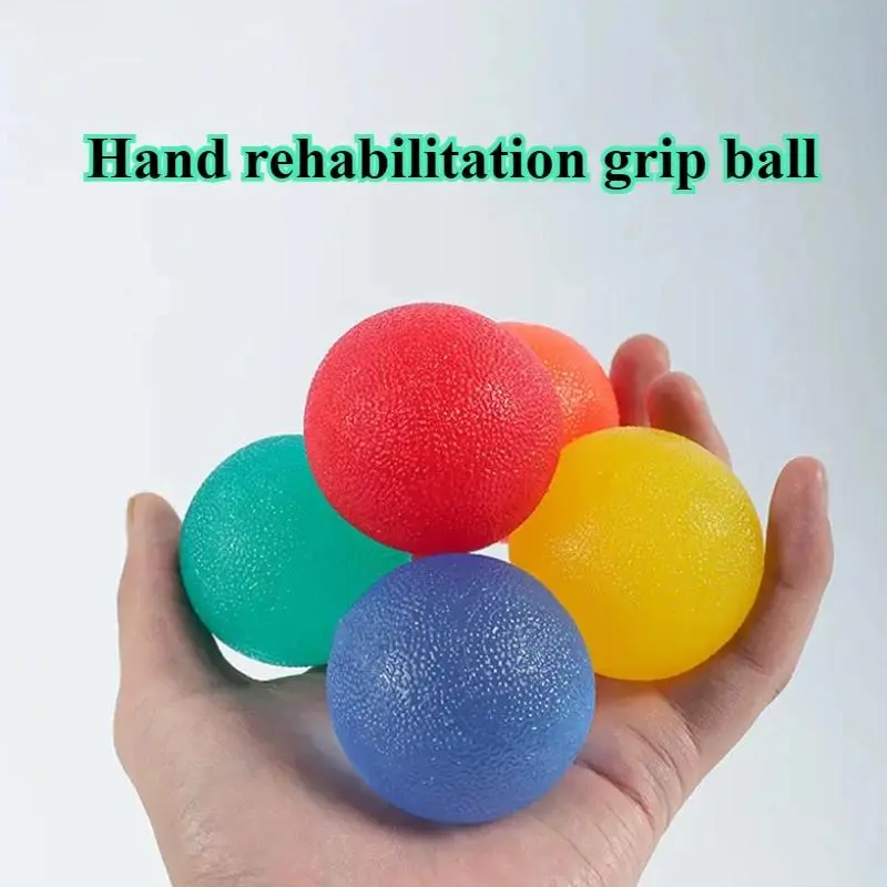 1pc Circular grip ball for pressure relief, Relaxation and release office fitness equipment finger rehabilitation strength training ball Hand Therapy
