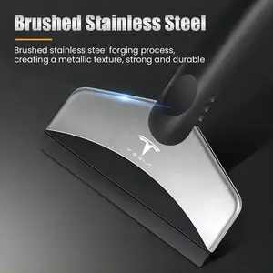 Hot-selling car snow shovels and ice scrapers, multifunctional windshield cleaning and defrosting tools, car cleaning accessories, suitable for Tesla Cybertruck, Model 3, Model S, Model X, Model Y, Roadster, Semi