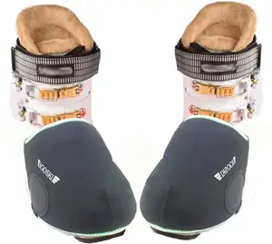 IGOSKI SKI Boot & Shoe Covers Water Resistant and Washable Ski Boot Covers Keep Dry and Warm