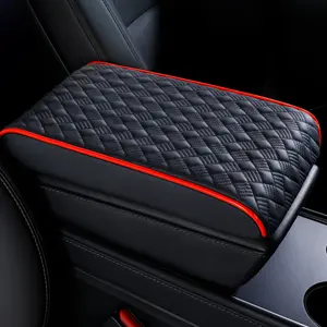 Car Central Armrest Cushion Riser Pad Wear-Resistant Protective Cover, Comfortable Memory Foam, Universal Console Pillow Interior