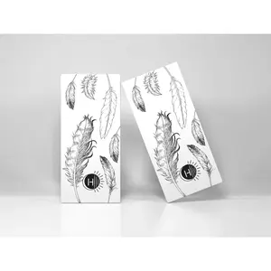 Hairaco Foil Board 5x11 inch, Acrylic Balayage Board for Hairstylist Featherly Collection Durable Haircare