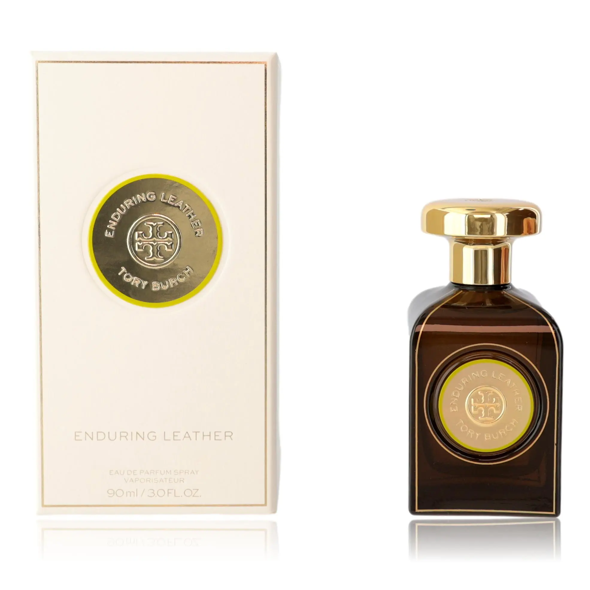 Women's Tory Burch Enduring Leather EDP Spray - 3 oz (3-3.9 fl oz), Ginger, Floral Notes, Wood Notes, Signature Scent Women's Fragrance, 3Oz