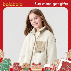 Balabala Soft Fleece Coats for Kids - Warm & Comfortable All Season Long Casual Jackets for Little Ones