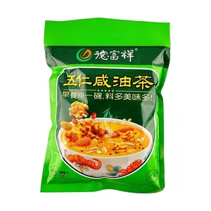 DEFUXIANG Five Nut Savory Oil Tea 14.1oz Northwest Specialty Xi'an Breakfast Meal Replacement Halal
