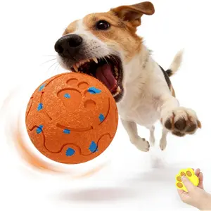 Chase Buddy Dog Toy- Remote Control Dog Ball, Interactive Dog Toys with 3 Modes, Large Size Motion Activated Dog Toys, E-TPU Durable Smart Ball for Dogs, Giggle Ball for Small Medium & Large Dogs