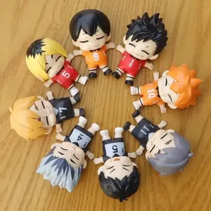 Haikyuu!!Be Full Series Anime Figure Cute Shoyo Kenma Figurine Kawaii Bokuto Tsukishima PVC Model Toys For BIrthday Gift