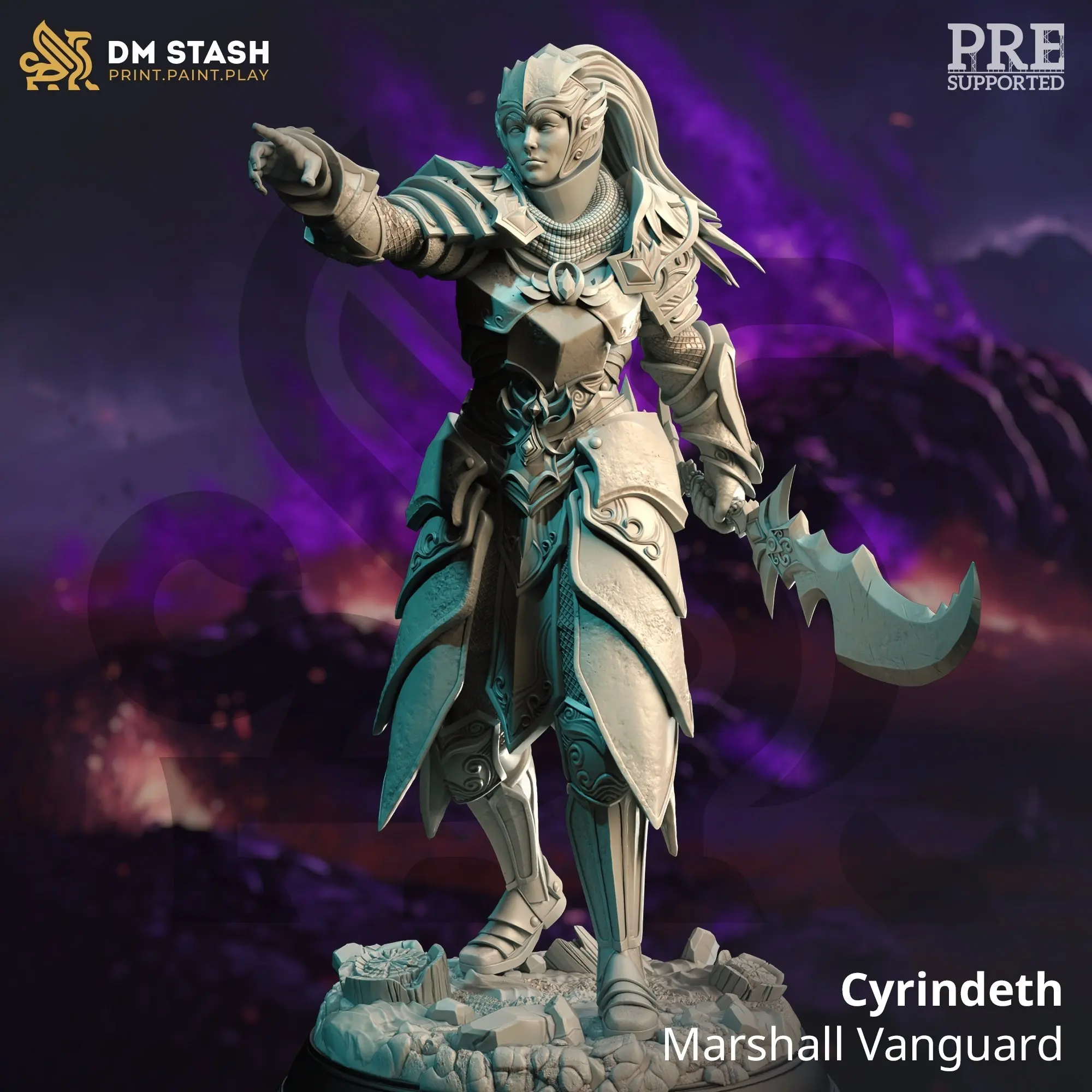 Cyrindeth, Marshall Vanguard - 32mm or 75mm - MEDIUM