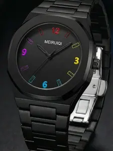 A new waterproof niche fashion student casual and simple temperament gift quartz watch for men Casual Analog Watch