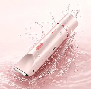Electric Hair Remover for Women,2-in-1 Dual Head Multi-functional Groomer,Pink Classic Color Rechargeable Trimmer,Versatile Tool for Full Body Hair Removal and Daily Beauty Care.graduation gifts