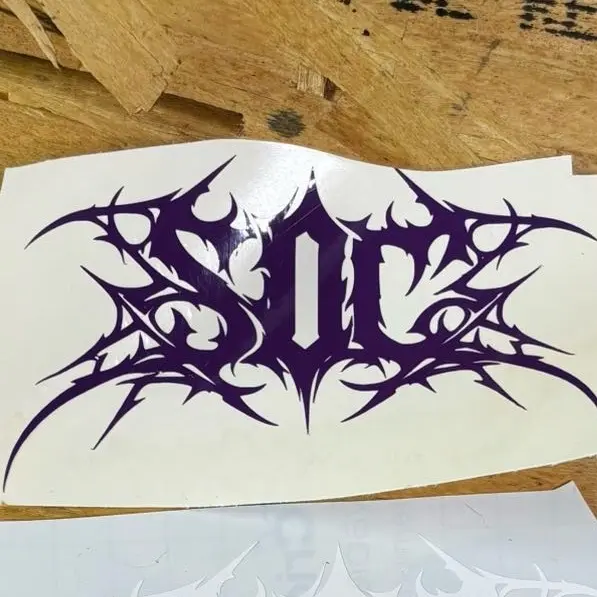 Purple 3” by 5.5”