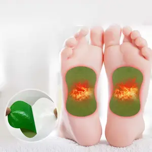 72PCS Dried Ginger Cordyceps Foot Patch (with Dried Ginger and Cordyceps Essential Oils), Heatable Ginger Hot Patch for Warming the Shoulder, Neck, Waist and Abdomen to Drain Toxins