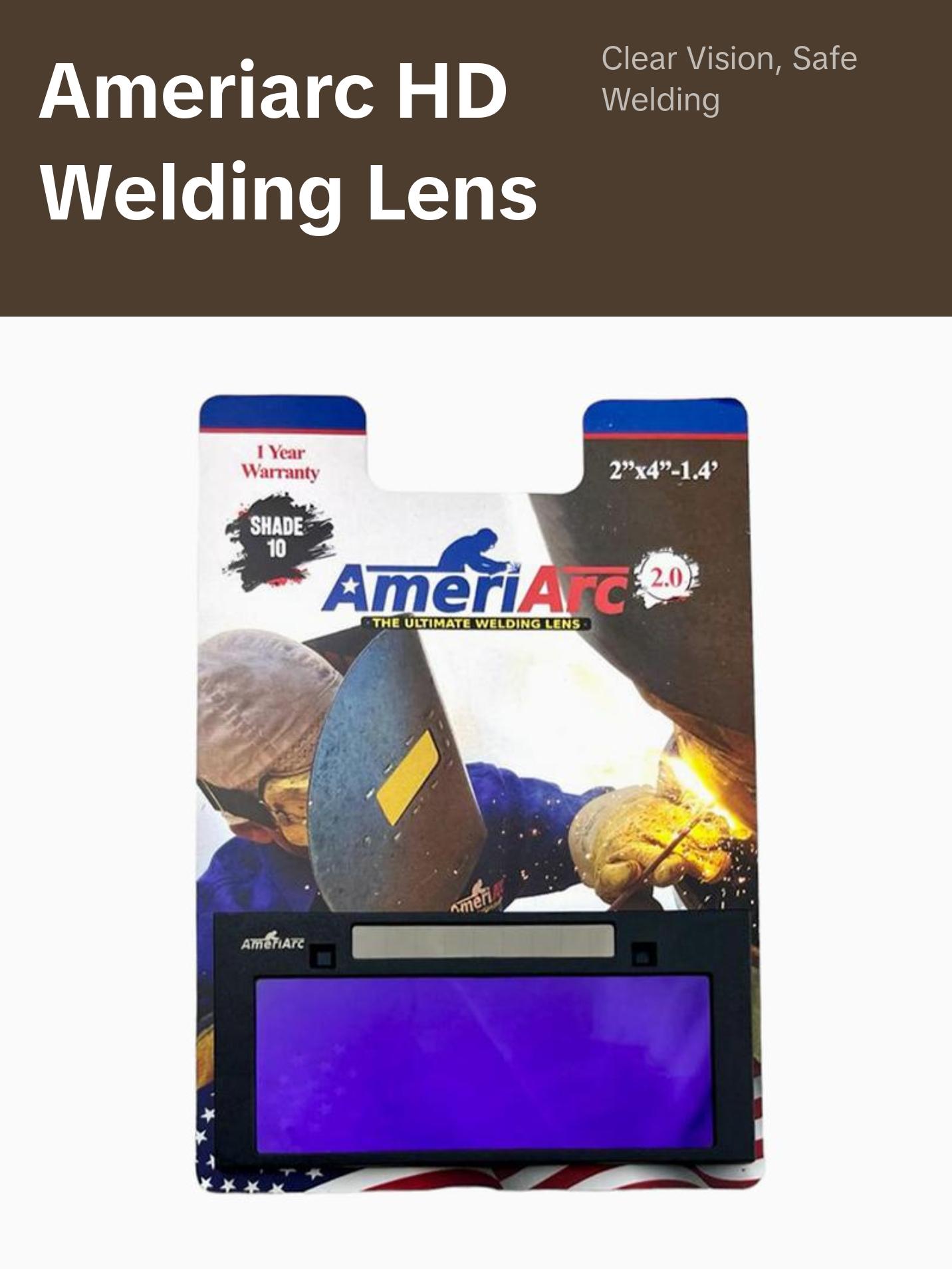 AmeriArc HD Welding Lens Shade 10