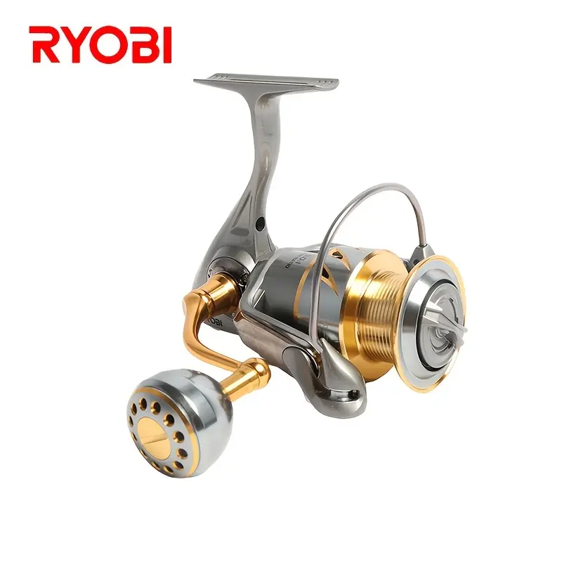 Ryobi Brand New Spinning Reel, Saltwater Use, Fishing Reel, Ball Bearing 8+1, Gear Ratio 5.0:1, Max Drag Power 10/20kg, Fishing Preferred, Fishing Equipment