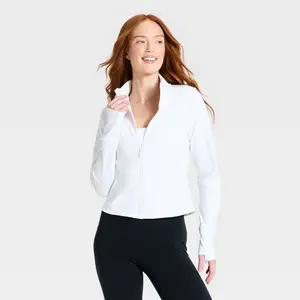Women's Dynamic Flex Full Zip Jacket - All In Motion True White M