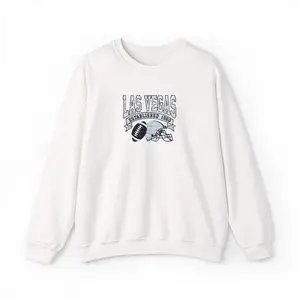 Las Vegas Chargers Embroidered Crewneck Sweatshirt