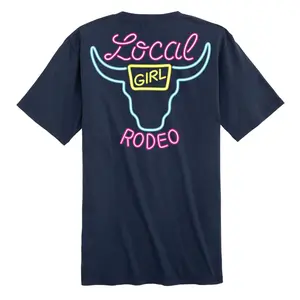 LG Neon Banquet SS Tee - China Blue