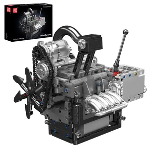 Mould King 10212 Wankel Engine Running Motor Building Block Toy Construction 1130 Pieces