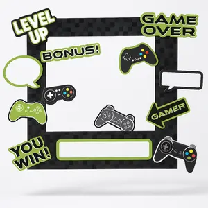 Level Up Gamer-Themed Customizable Photo Frame Kit