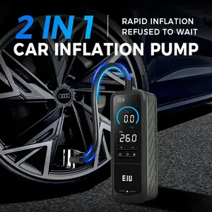 6 Modes All-in-One! Cordless Air Pump for Car Bike Motorcycle Balls & Custom Pressure