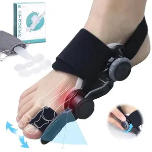 ETOURER GPWSPI BUNION Toe Corrector Sleeve Adjustable Corrector Sleeve for Foot Health Support