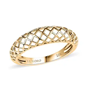 Lattice Architecture Ring in 10K Yellow Gold Size 8 2 Grams Christmas Gifts