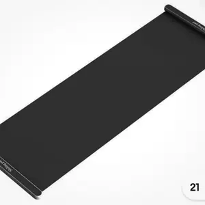 Slide Board Pro for Exercise (72" L x 25" W), Random Color Delivery （BLK or ORG）