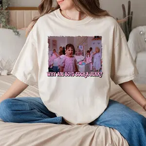 Little Rascals Shirt Darla Shirt Why Are Boys Such Jerks Shirt Funny Valentine Shirt Cute Valentine Shirt Hippie Valentine Shirt
