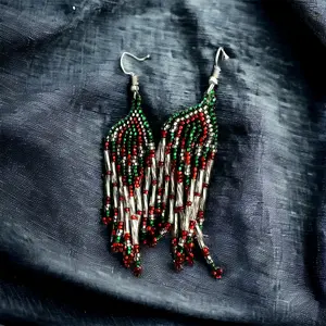 Mayan Seraphim Earrings Handmade Mayan Jewelry