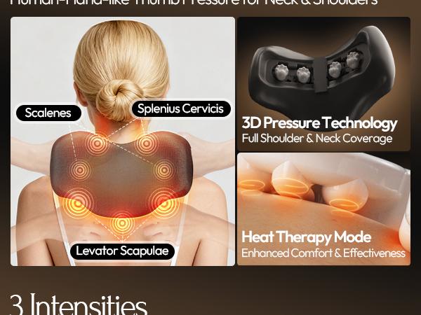 Dowinx Big and Tall Video Gaming Chair with Shiatsu Neck Massage and Lumbar Support for Home Office High Back Recliner Height Adjustable Ergonomic Comfy Leather Computer Desk Chair (Black)