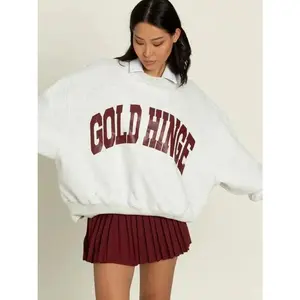 Gold Hinge Maroon Sweatshirt, Cotton Casual For Men and Women, Gift For Her, Gift For Him 8