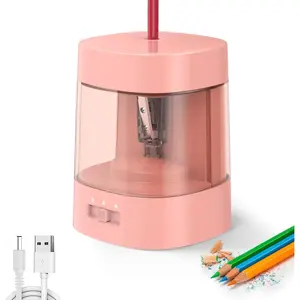 Electric Pencil Sharpener, Automatic Pencil Sharpeners for No.2 Pencils Colored Pencils, USB &  Operated Pencil Sharpener for , School, , Office, Classroom,