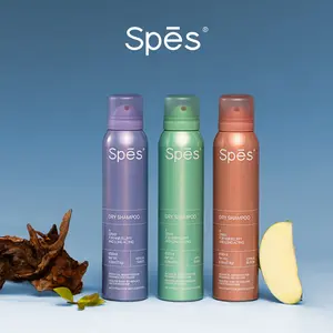 Spēs Instant Dry Shampoo Spray 6.08 fl.oz Natura Ingredient Absorbs OiI Volumizing Spray Fragrance Hair Perfume Scent Rice Haircare Cleanser