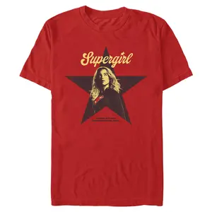 Mens Supergirl Star Frame Kara T Shirt