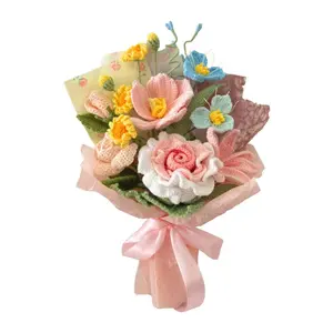 Handmade Crochet Flower Bouquet