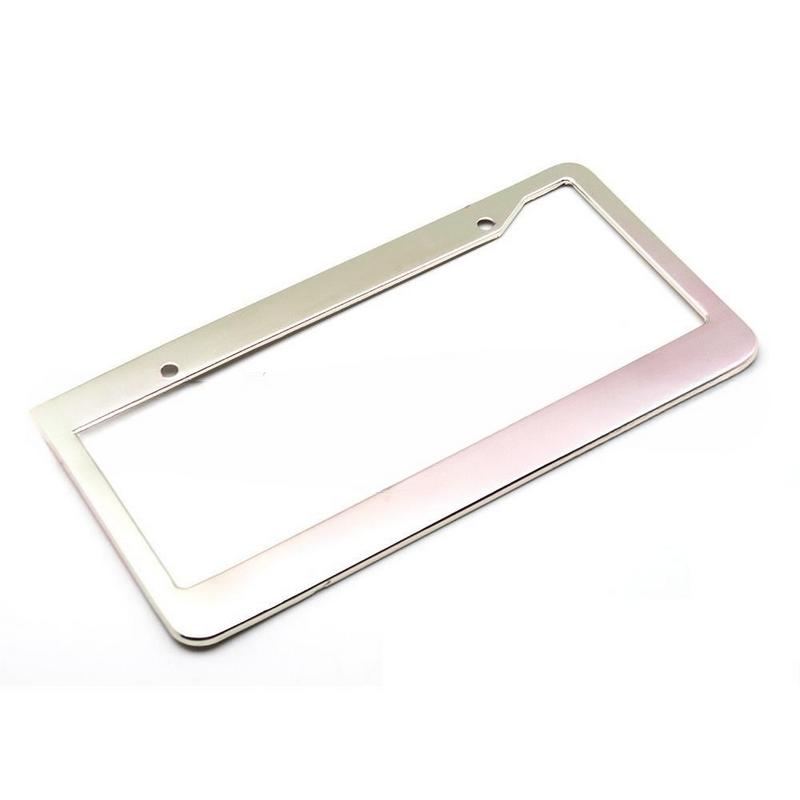 US Standard Aluminum Alloy Black American American Car License Plate Frame Cross-border License Plate Frame Car Modification To Adapt To UV Craft US Standard Aluminum Alloy Black American American Car License Plate Frame Cross-border License Plate Frame Car Modification To Adapt To UV Craft