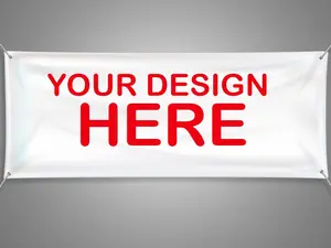 Customized 15 oz Scrim Vinyl Durable Banners